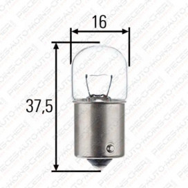 AMiO 01000 Ampoule, feu de stationnement / de position 5W, C5W