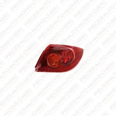 FEU ARRIERE DROIT (SUR AILE) ROUGE MAZDA 3 05/02 - 07/06