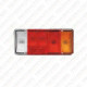 FEU ARRIERE DROIT ROUGE/ORANGE/BLANC 01/90 - 04/96