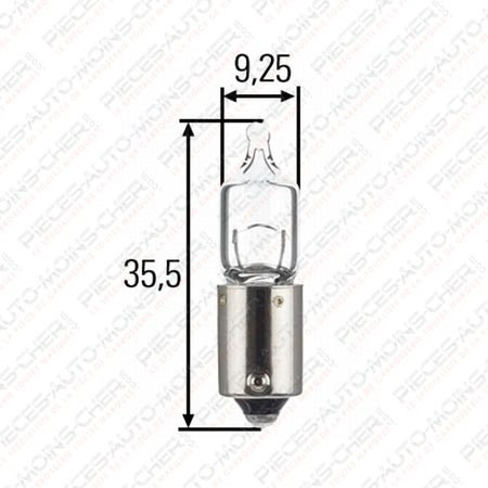 LAMPE H21W (12V 21W BAY9S)