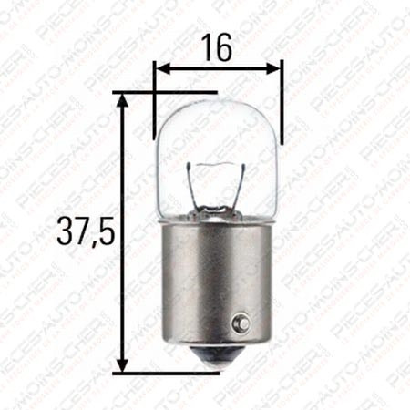 LAMPE R 19/5 (12V 5W BA15S)