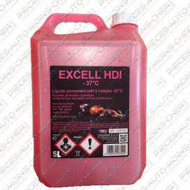 LIQUIDE DE REFROIDISSEMENT ROSE -35° 5L