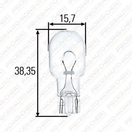 LAMPE W16W (12V 16W W2.1X1.9D)