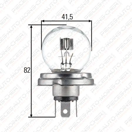 LAMPE R2 (12V 45/40W)