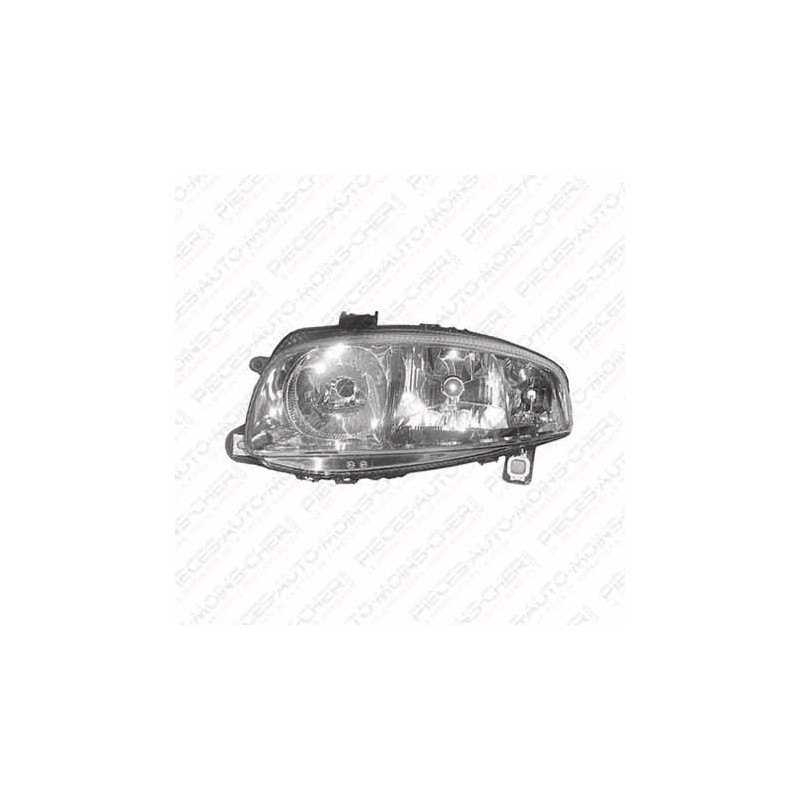 Phare Avant Gauche Depo Pour Renault Master II - Lampe H7/H1 - Haute Qualité