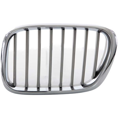 GRILLE CALANDRE AVG CONTOUR CHROME/ /LAMELLES TITANE E53 X5 05/0