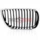 GRILLE CALANDRE AVD NOIRE/CHROME E87 SERIE 1 09/04-04/07