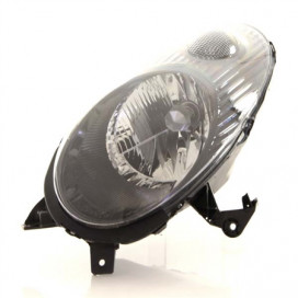 PHARE GAUCHE H4 ELECTRIQUE (FOND NOIR) MICRA K12 07/05 - 10/07