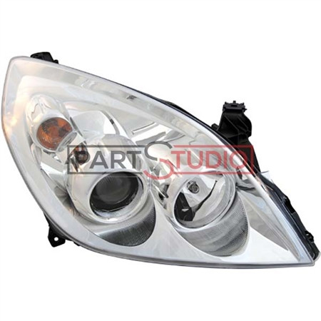 PHARE D H1+H7 ELEC FOND CHROME VECTRA DEPUIS 09/05