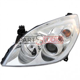 PHARE GAUCHE H7+H1 ELECTRIQUE FOND CHROME VECTRA DEPUIS LE 09/05