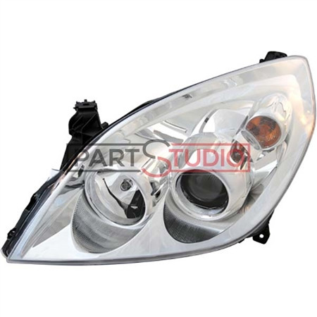 PHARE G H7+H1 ELEC FOND CHROME VECTRA DEPUIS 09/05