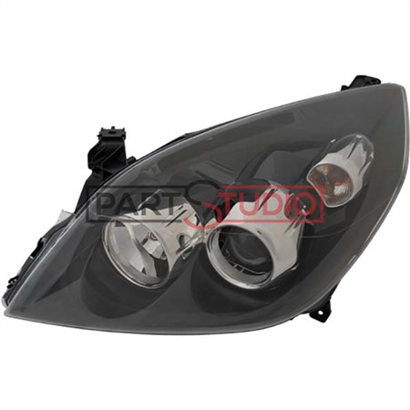 PHARE G H1+H7 ELEC FOND NOIR VECTRA DEPUIS 09/05