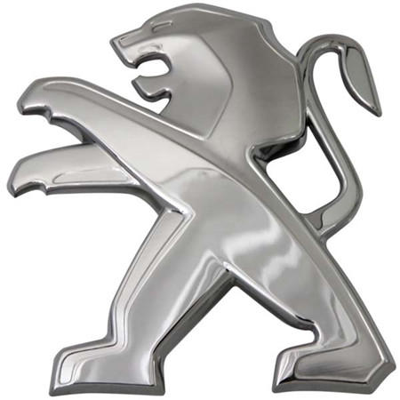 Emblème de logo Peugeot