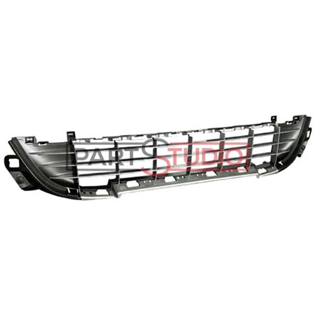 GRILLE PARE CHOCS AV Grise/jonc chrome 207 depuis 07/09