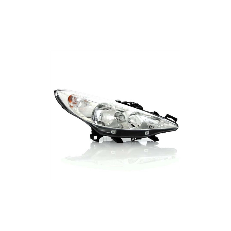 PHARE GAUCHE H7+H1 ELECTRIQUE 207 - FELINE - SPORT - RC - PEUGEOT