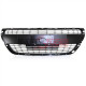 GRILLE CENTRALE CHROMÉE PC AV 208 06/15 +