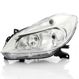 PHARE GAUCHE H7+H1 ELECTRIQUE FOND CLAIR CLIO3 02/08 - 03/09