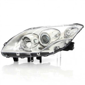 PHARE GAUCHE H1+H7 ELECTRIQUE FOND CHROME LAGUNA DEPUIS LE 09/07