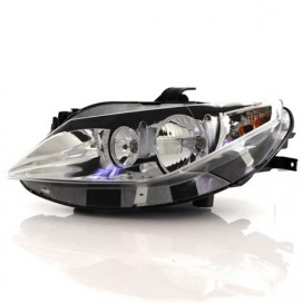 PHARE GAUCHE H7+H7 ELECTRIQUE FOND CHROME IBIZA 07/08 - 03/12