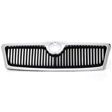 GRILLE DE CALANDRE ( avec chrome ) OCTAVIA 08/04-12/08
