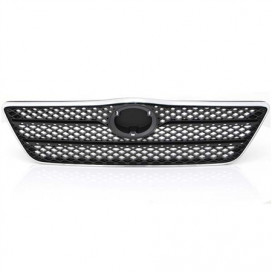 GRILLE DE CALANDRE NOIRE/CHROME 3/5 PORTES COROLLA 02/02-05/04