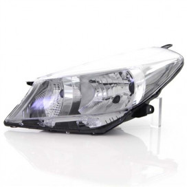 PHARE GAUCHE H4 FOND CHROME SAUF HYBRID YARIS DEPUIS LE 09/11