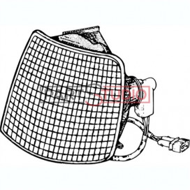 FEU AVG BLANC PASSAT 04/88-08/93