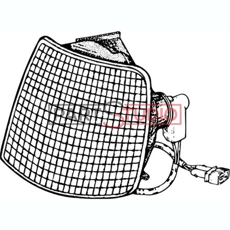 FEU AVG BLANC PASSAT 04/88-08/93