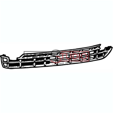 GRILLE DE PARE CHOCS AV PASSAT 04/88-08/93