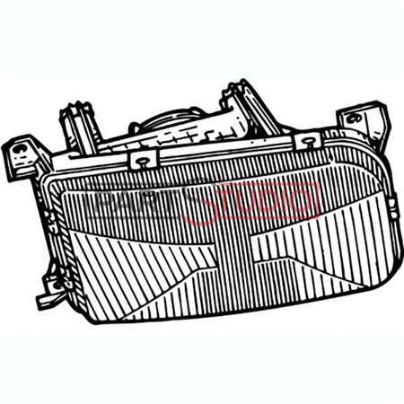 PHARE D H4 MAN/ELEC PASSAT 04/88-08/93