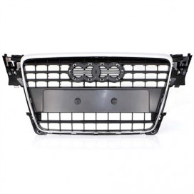 GRILLE DE CALANDRE NOIRE/CHROME A4 01/08 - 10/11