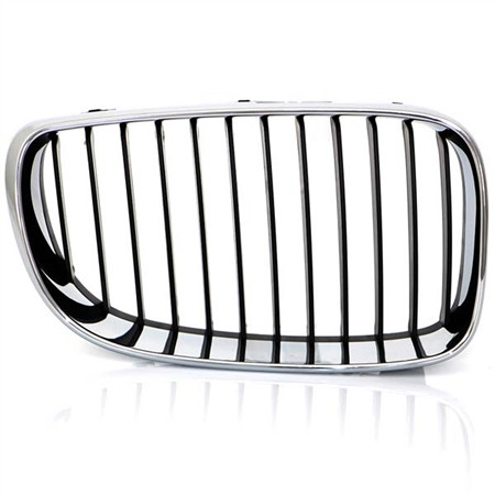 GRILLE CALANDRE D (noire/contour chromé) SERIE 1 E81-E87 DEPUIS