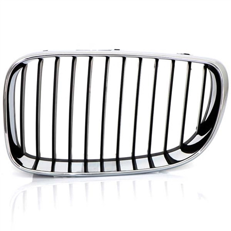 GRILLE CALANDRE G (noire/contour chromé) SERIE 1 E81-E87 DEPUIS