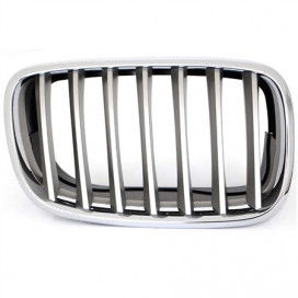 GRILLE CALANDRE AVANT DROIT CHROME X5 E70 12/06 - 03/10