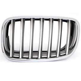 GRILLE CALANDRE AVANT GAUCHE CHROME X5 E70 12/06 - 03/10