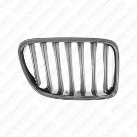 GRILLE CALANDRE AVANT DROIT ARGENT ET CHROME X1 07/09 - 06/12