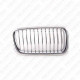 GRILLE CALANDRE AVANT DROIT CHROMEE E38 SERIE7 10/94 - 08/98