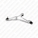 BRAS SUSPENSION AVANT DROIT SAUF GTI 14MM AX 09/86 - 04/91