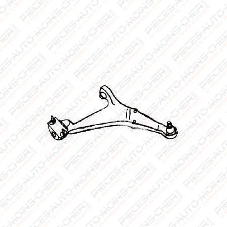 BRAS SUSPENSION AVANT GAUCHE SAUF GTI 16MM AX 05/91 - 02/96