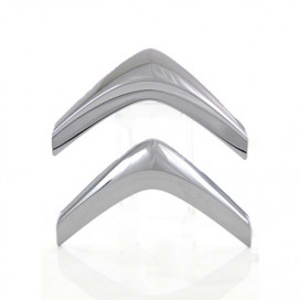 SIGLE BOUCLIER AVEC CHROME CITROEN C3 11/09