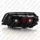 PHARE DROIT H7+H7 ELECTRIQUE (FOND NOIR) SERIE 3 E46 07/98 - 08/01
