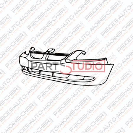 PARE-CHOCS AVANT VOYAGER 03/01 - 03/04