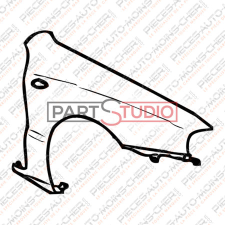 AILE AVANT DROITE BRAVA 09/95 - 09/01