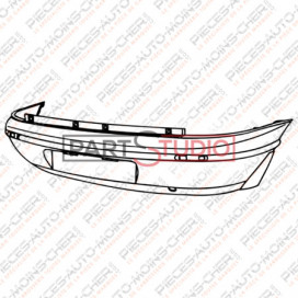 PARE-CHOCS ARRIERE BRAVA 09/95 - 09/01