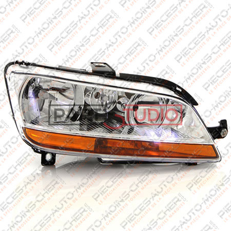 PHARE DROIT H7+H1 ELECTRIQUE (AVEC FEU ORANGE) IDEA DEPUIS LE 12/03