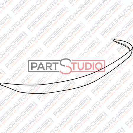 SPOILER PARE-CHOCS AVANT STILO 10/01 - 09/07