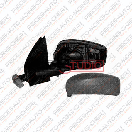 RETROVISEUR GAUCHE ELECTRIQUE (AVEC SONDE TEMP.) STILO 10/01 - 09/07