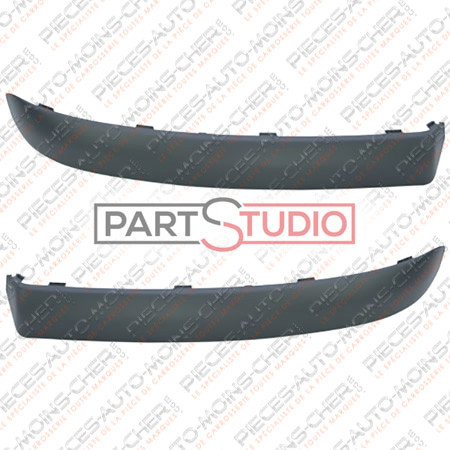 JEU BANDEAUX NOIRS PARE-CHOCS AVANT PUNTO 10/99 - 05/03