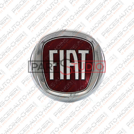 MONOGRAMME FIAT SUR PARE-CHOCS AVANT 500 09/07 - 07/15