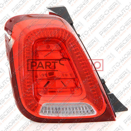 FEU ARRIERE GAUCHE 500 CABRIOLET DEPUIS LE 07/15